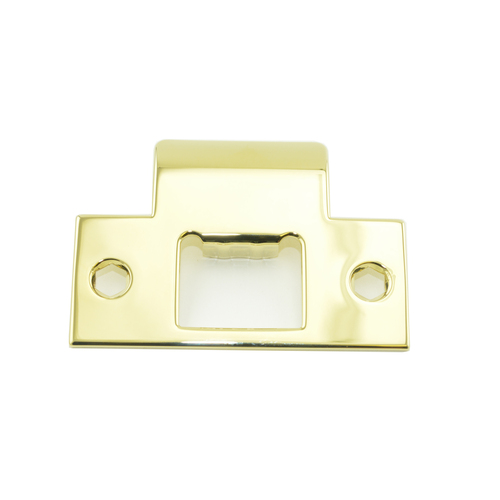 Baldwin 5510003TSTR T Strike with Dust Box - Lifetime Brass Finish