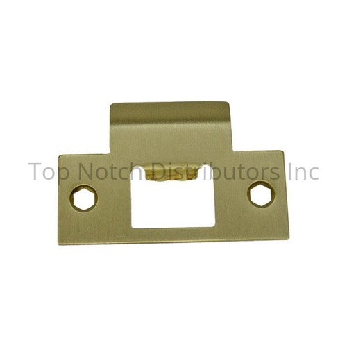Baldwin 5510033TSTR Vintage Brass T Strike with Dust Box