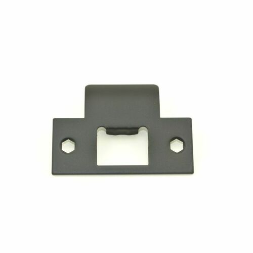 Baldwin 5510190TSTR Satin Black T Strike with Dust Box