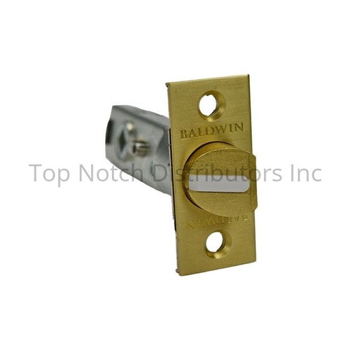 Baldwin 5513033P Estate Lever Privacy Latch, 2-3/8