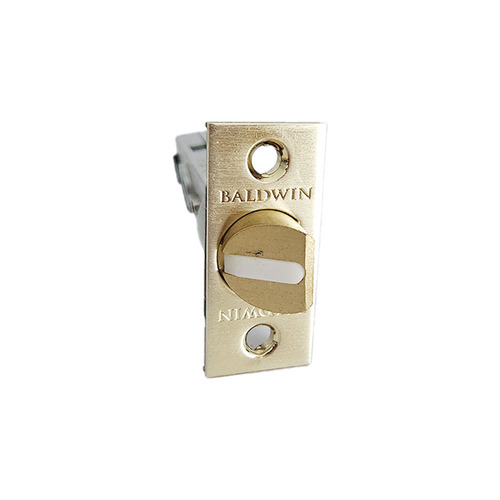 Baldwin 5513044PFLS Estate Lever Privacy Latch, 2-3/8