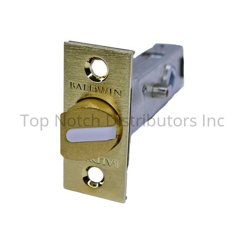 Baldwin 5513044P Estate Lever Privacy Latch, 2-3/8
