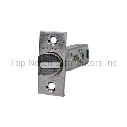 Baldwin 5513056P Estate Lever Privacy Latch, 2-3/8