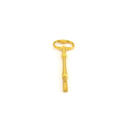 Baldwin 5753031 Emergency Release Key - Unlacquered Brass Finish