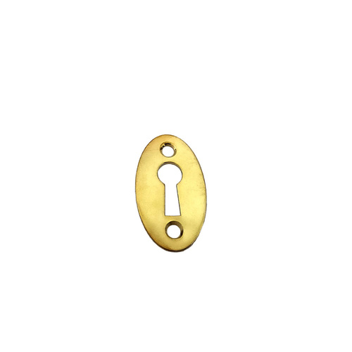 Baldwin 5754031 Unlacquered Brass Key Plate