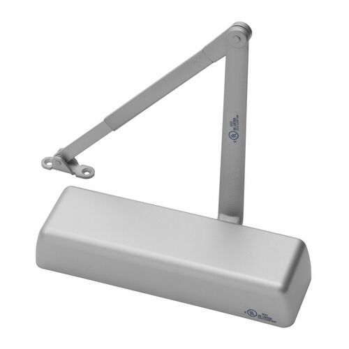 Accentra 5801689 Tri-Mount Non-Hold Open Door Closer, Aluminum Finish 689