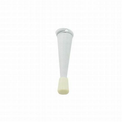 Ives 63FW Steel Flexible Door Stop - White Finish