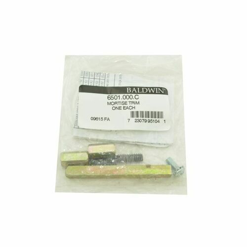 Baldwin 6501000C Mortise Kit for Thick Wood Doors