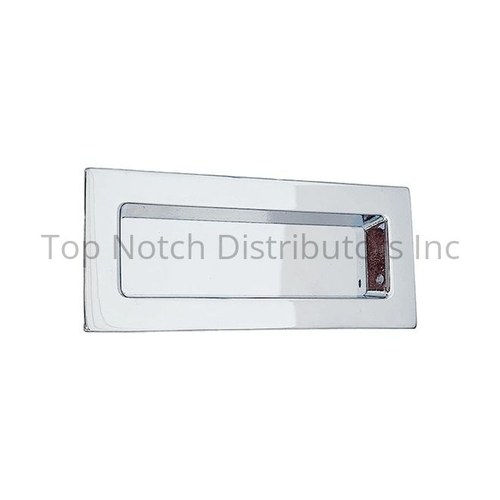 Omnia 653/00.26 Contemporary Flush Pull - Bright Chrome Finish