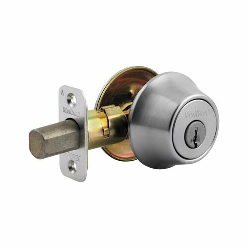 Kwikset 660-26DS.FD.DS 20 Min UL Rated SmartKey Single Cylinder Deadbolt with Satin Chrome Finish