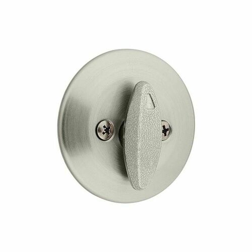 Kwikset 663-15.DS One-Sided Turn Deadbolt, 2-3/8