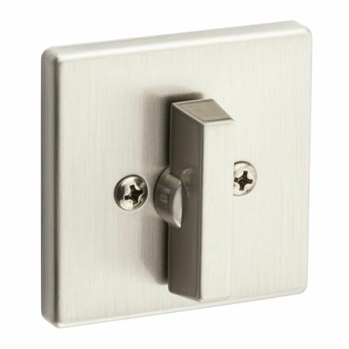 Kwikset 663SQT-15.UL.DS UL Rated One-Sided Turn Deadbolt with Satin Nickel Finish and Dual RCS