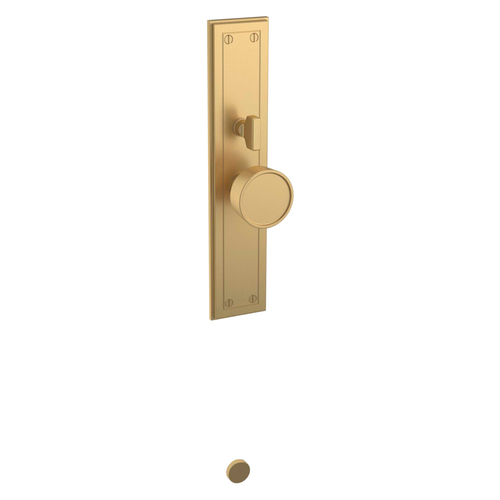 Baldwin 6946033ENTR Hollywood Hills Single Cylinder Entry Mortise Lockset, Vintage Brass Finish