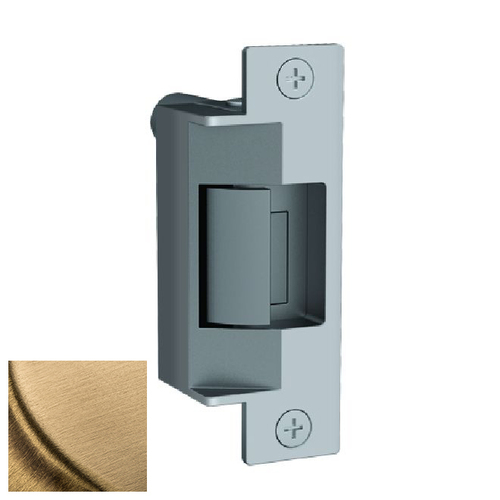 HES 73212D606 12VDC Electric Strike Satin Brass Finish