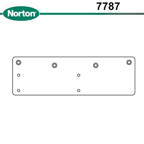 Norton 7787689 Door Controls Door Closer Mounting Plates
