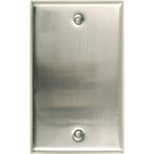 Rusticware 780SN Satin Nickel Single Blank Switch Plate