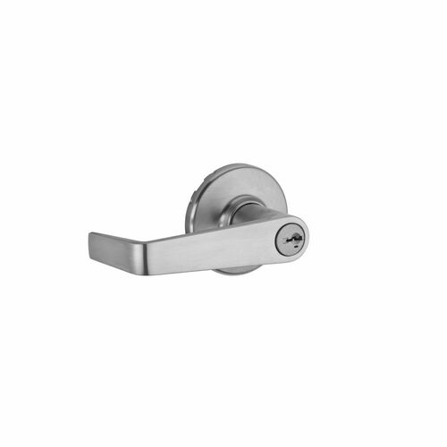 Kwikset 781KNL-26DS.LK.23155 Kingston Lever Light Commercial Storeroom Lock, Satin Chrome, SmartKey