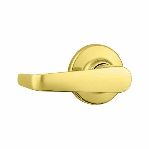 Kwikset 788KNL-3 Kingston Lever Half Dummy Bright Brass Finish