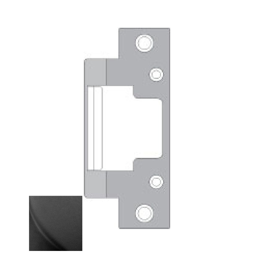 HES 801EBLK Faceplate for 8000 Strike Black Finish