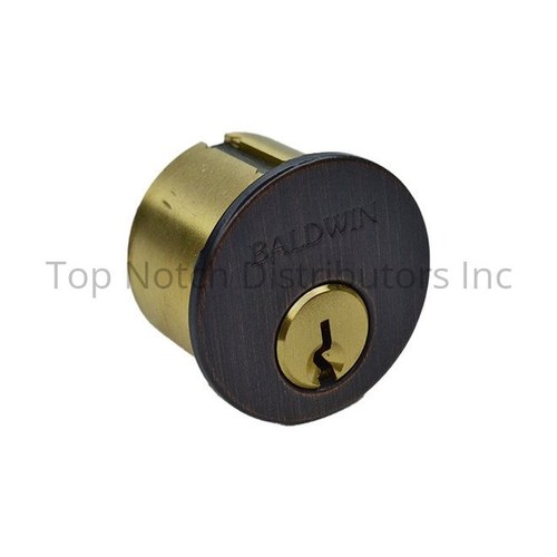 Baldwin 8031112KD12 Non-Egress Cylinder for Handlesets Deadbolts, Venetian Bronze Finish