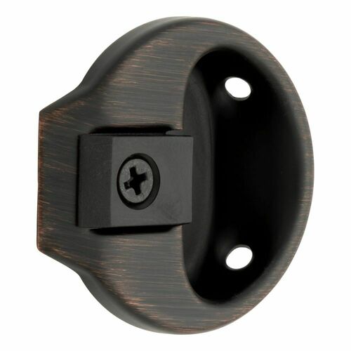 Kwikset 80318-008 Adjustable Full Round Strike - US11P Venetian Bronze 514 Matte Black