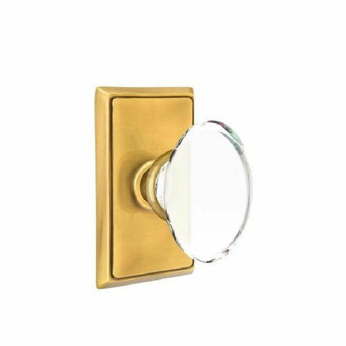 Emtek 8121HTUS7 Hampton Crystal Passage Knob, 2-3/8