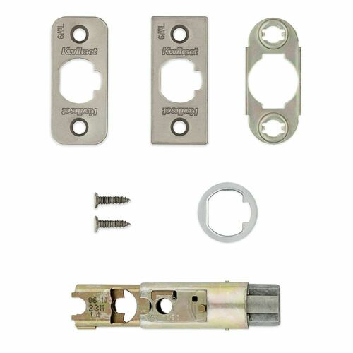 Kwikset 81825-004 6-Way Adjustable Deadlatch - Satin Nickel Finish