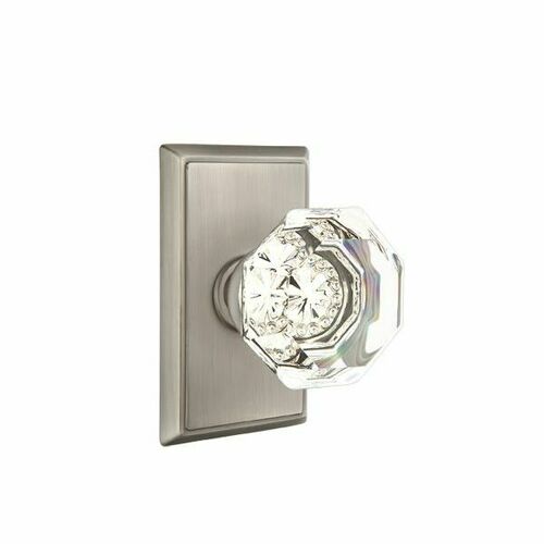 Emtek 8221OTUS15A Old Town Pewter Privacy Knob, 2-3/8