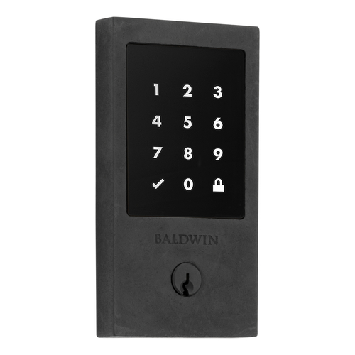 Baldwin 8225402 Minneapolis Touchscreen Deadbolt, Schlage C Keyway, Oil Rubbed Bronze