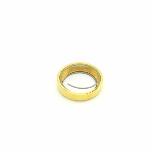 Baldwin 8300031 Compression Cylinder Collar - Unlacquered Brass Finish