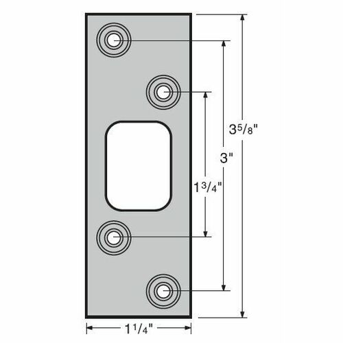 Kwikset 83222-002 3-5/8