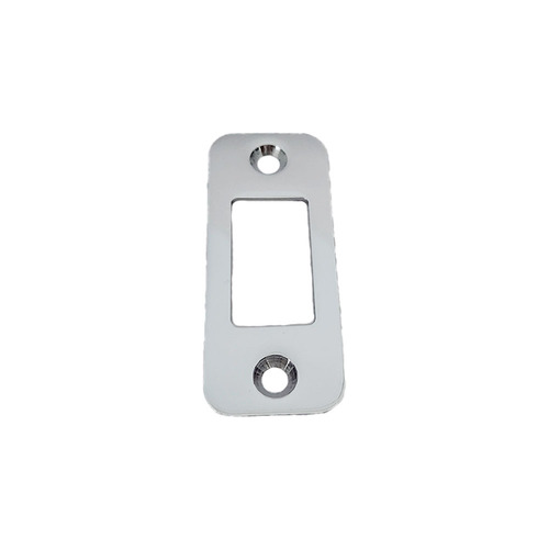 Emtek 83224US26 Radius Deadbolt Strike - Polished Chrome Finish