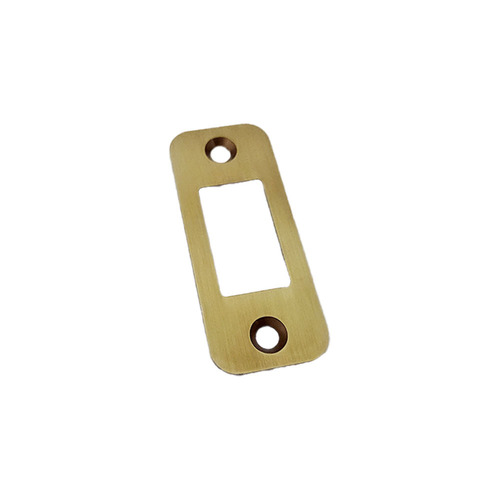 Emtek 83224US7 Radius Deadbolt Strike - French Antique Brass Finish