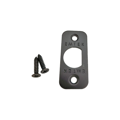 Emtek 83231US10B Radius Corner Faceplate Screws for Passage/Privacy Latch - Oil Rubbed Bronze