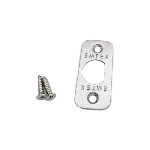 Emtek 83231US15 Radius Corner Faceplate Screws for Passage/Privacy Latch - Satin Nickel