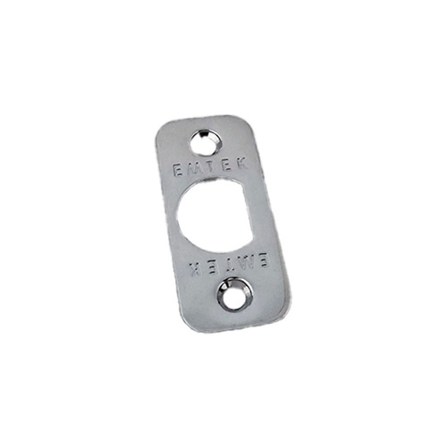 Emtek 83231US26 Radius Corner Faceplate Screws for Passage/Privacy Latch - Polished Chrome