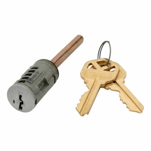 Kwikset 83373-008 Smartkey Deadbolt Cylinder, Silver Finish, No Housing