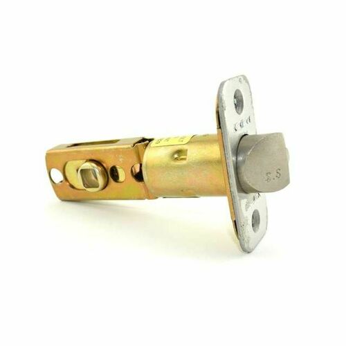 Kwikset 83518-003 UL Adjustable Radius Corner Deadlatch - Satin Nickel Finish