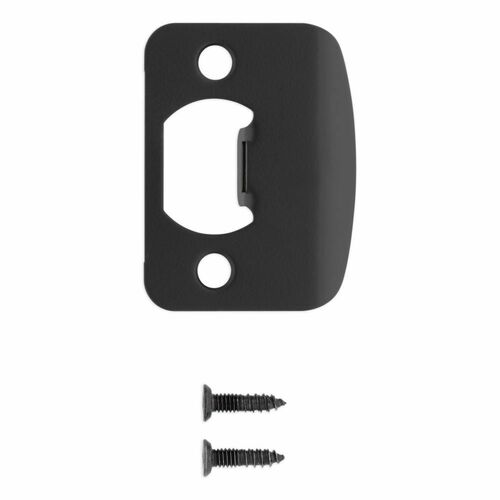 Kwikset 83796-019 Radius Corner Full Lip Strike - US11P Venetian Bronze 514 Matte Black