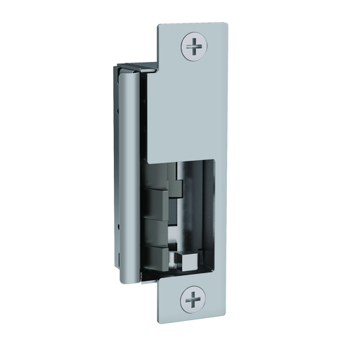 HES 8500629LBM 12VDC / 24VDC Electric Strike Body with Latchbolt Monitor Bright Stainless Steel Finish