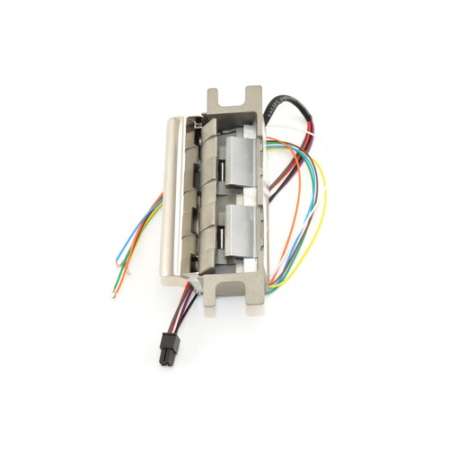HES 8500629LBSM 12VDC / 24VDC Electric Strike Body with Latchbolt Strike Monitor Bright Stainless Steel Finish
