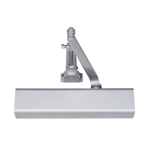 Norton 8501H689 Adjustable Surface Mount Door Closer with Full Cover - Aluminum Finish
