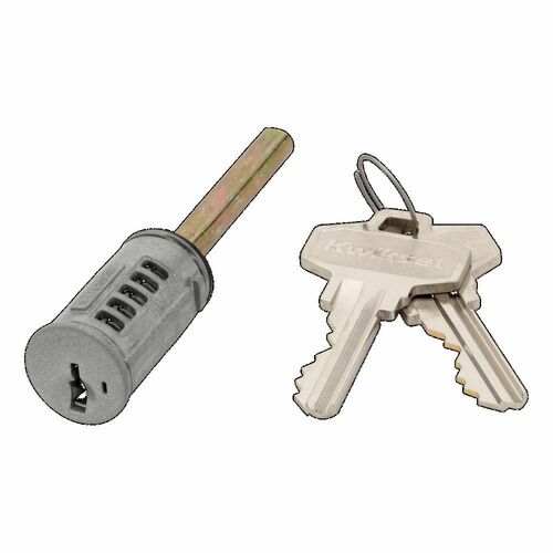 Kwikset 85174-003 SmartKey SC1 Cylinder for Single Electronic Deadbolts, Silver Finish