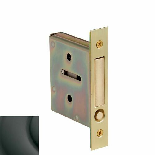 Baldwin 8601102 Oil Rubbed Bronze Pocket Door Pull for Passage Dummy