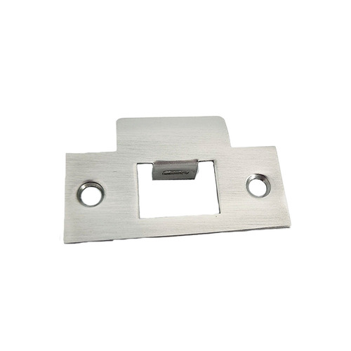 Emtek 86087US15 Satin Nickel Square Corner T Strike for Passage/Privacy/Key-In Sets