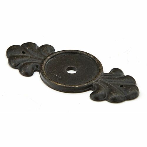 Emtek 86234MB Tuscany Bronze Cabinet Knob Backplate - Medium Finish
