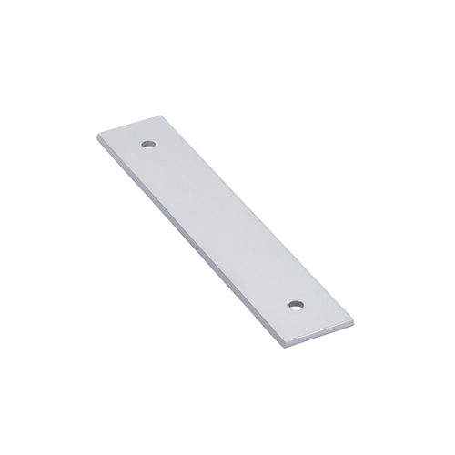 Emtek 86435US26 Art Deco Rectangular Cabinet Pull Backplate, 4