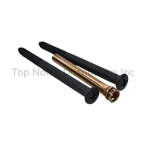 Baldwin 8BR0704010 Satin Black Single Cylinder Deadbolt Kit for Thick Doors
