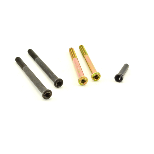 Baldwin 8BR0705004 Satin Nickel Double Cylinder Deadbolt Kit for Thick Doors