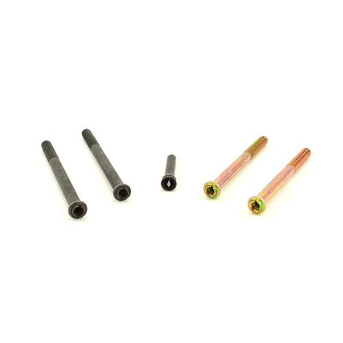 Baldwin 8BR0705007 Double Cylinder Deadbolt Kit for Thick Doors - Dark Bronze Finish